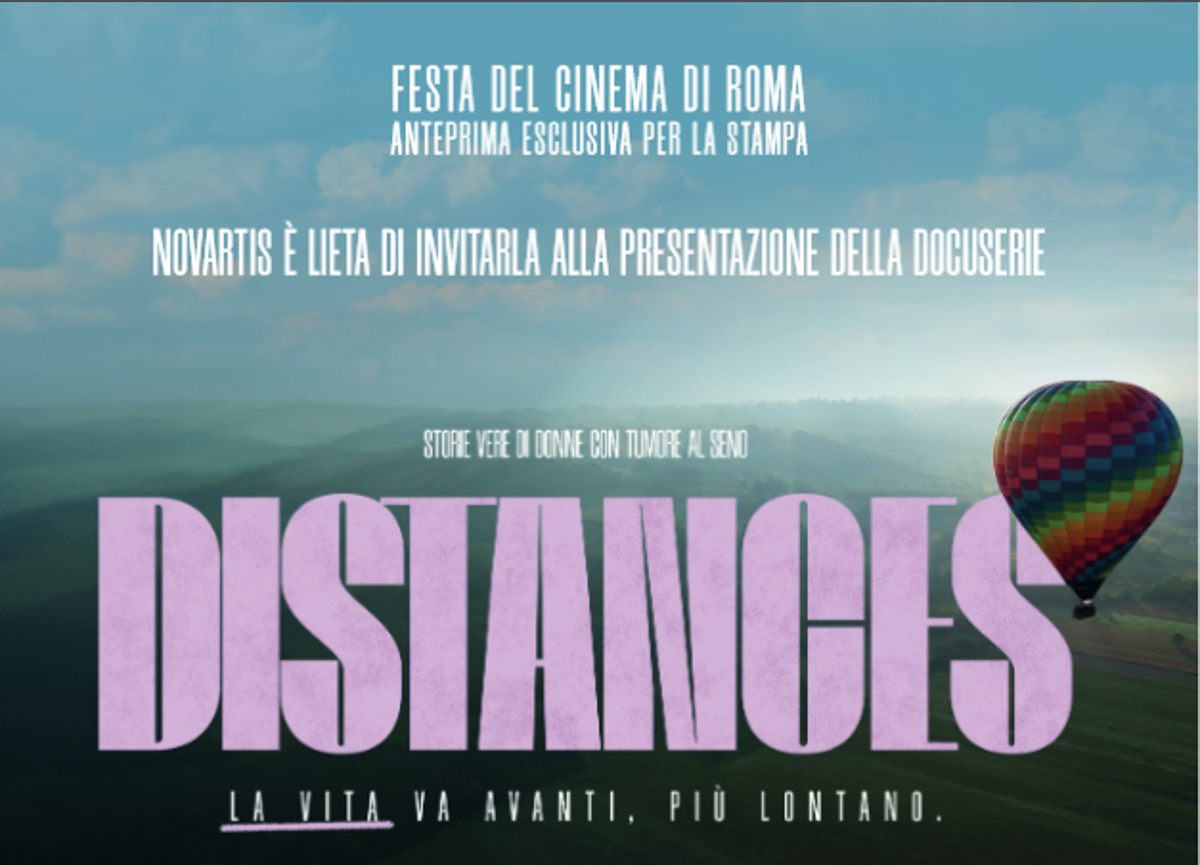 Cancro al seno, la docuserie 'Distances' alla Festa del cinema di Roma