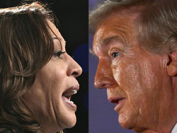 Kamala Harris e Donald Trump - (Afp)