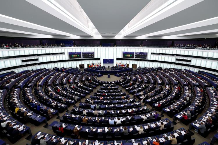 Parlamento Europeo a Strasburgo (Afp)