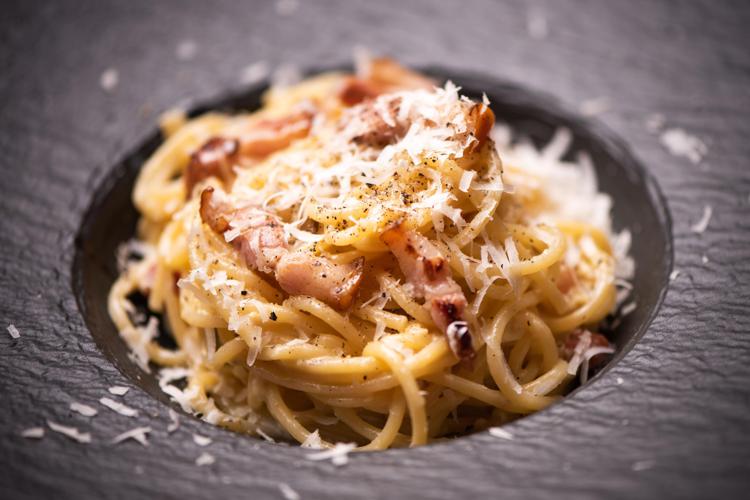 Una carbonara