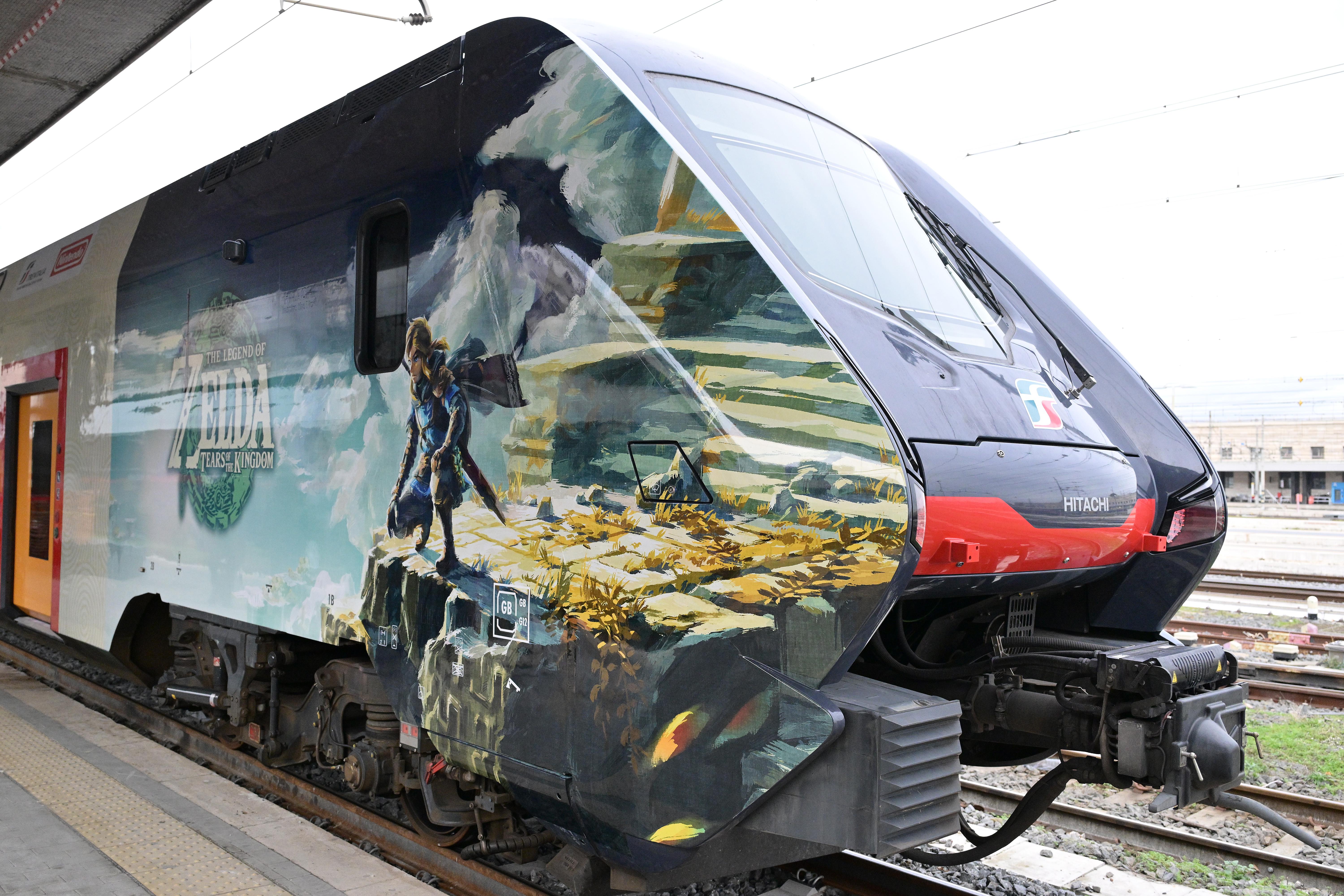 Zelda’s train arrives at Lucca Comics & Games