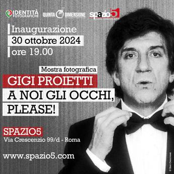 'A noi gli occhi, please!', a Roma una mostra fotografica celebra Gigi Proietti