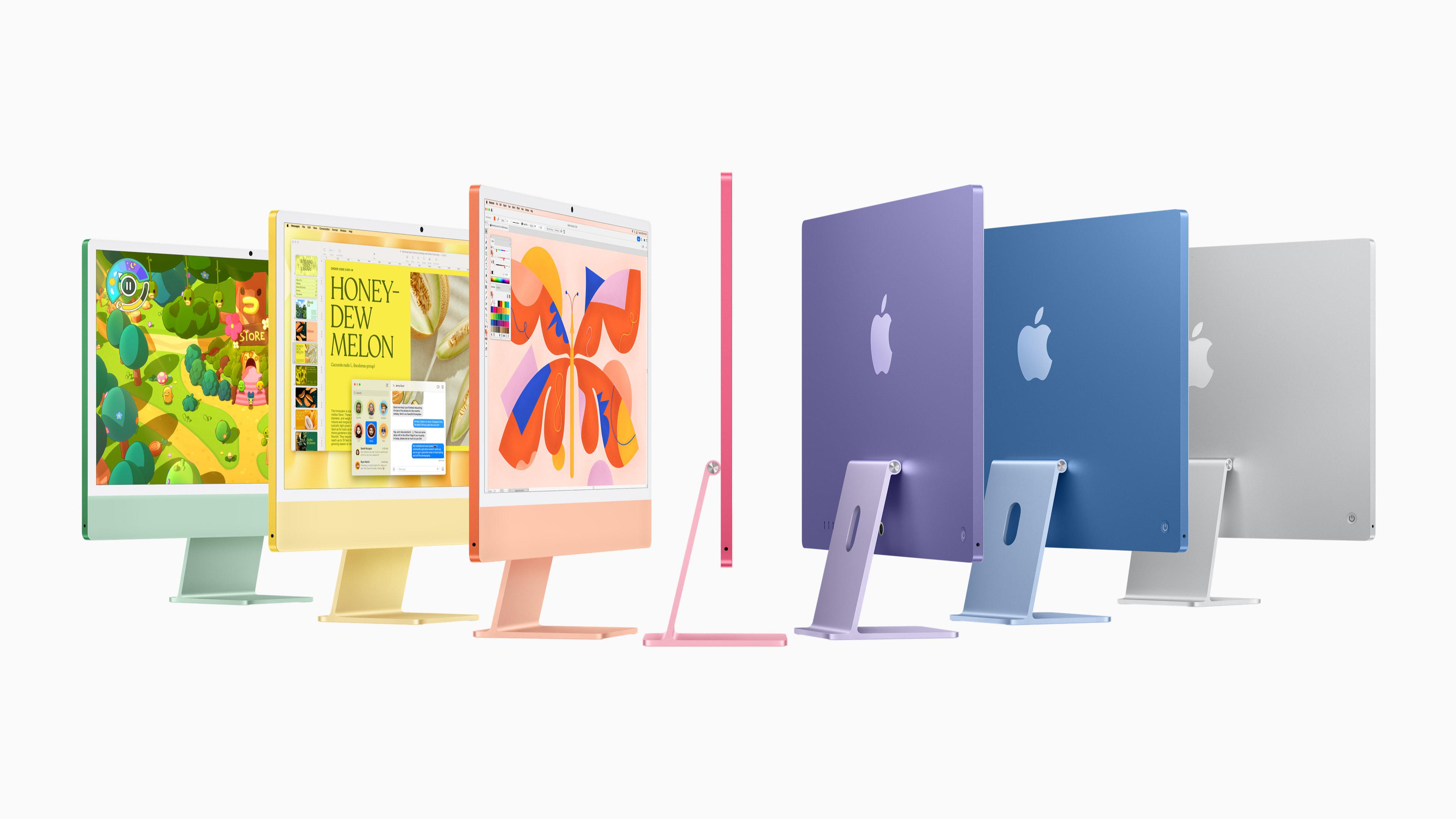 Apple announces iMac in new colors and with M4 chip