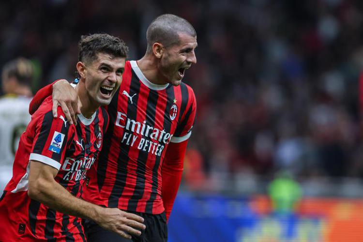 Christian Pulisic e Alvaro Morata - Fotogramma