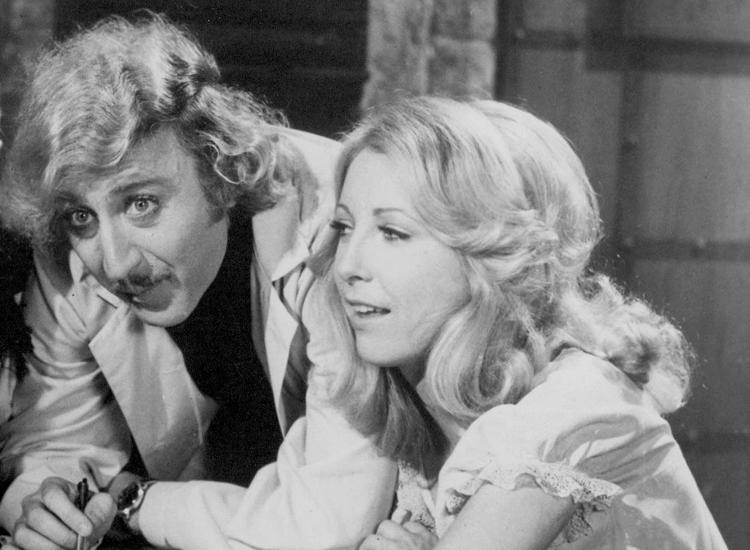 Gene Wilder e Teri Garr in Frankenstein Junior - Fotogramma /Ipa