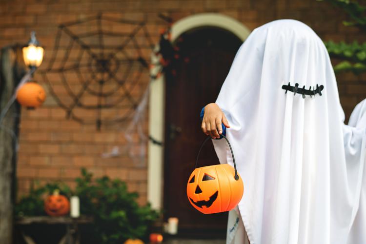 Costume da fantasma per Halloween (Foto )