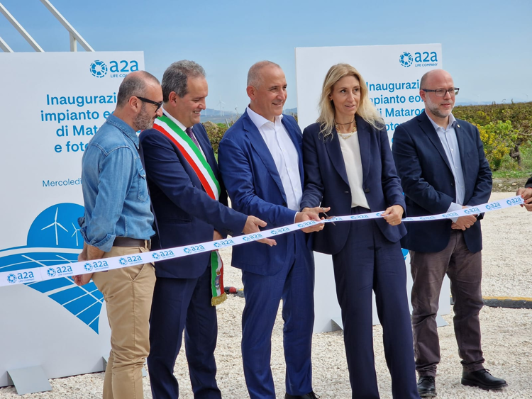 A2A inaugura nuvi impianti eolici e fotovoltaici