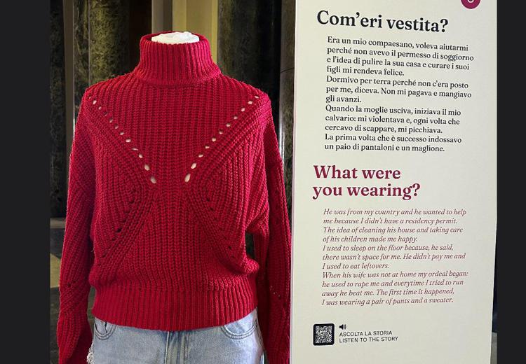 La violenza sessuale non è mai colpa delle vittime, a Palazzo di Giustizia di Milano la mostra 'Com'eri vestita?'