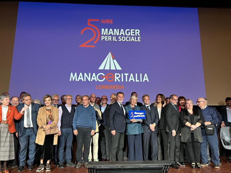 Manageritalia Lombardia, assemblea celebra 25 anni gruppo manager per il sociale