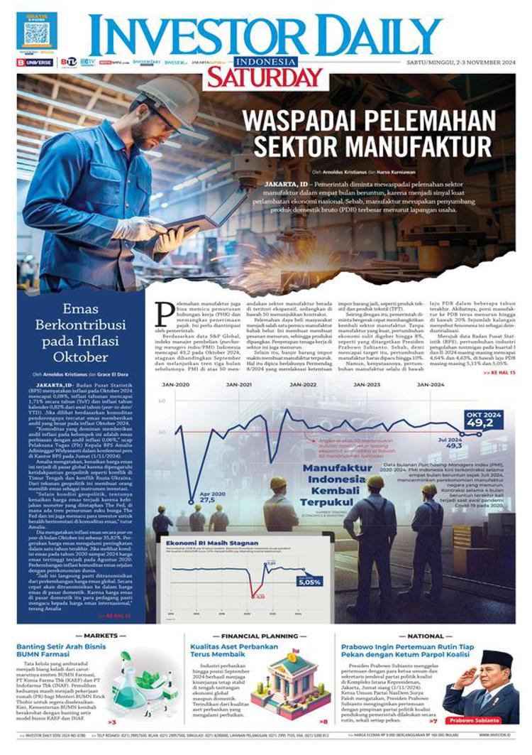 Indonesia: Inflazione annuale torna a crescere dopo cinque mesi di deflazione