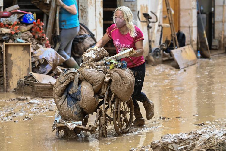 Alluvione in Spagna - (Afp)