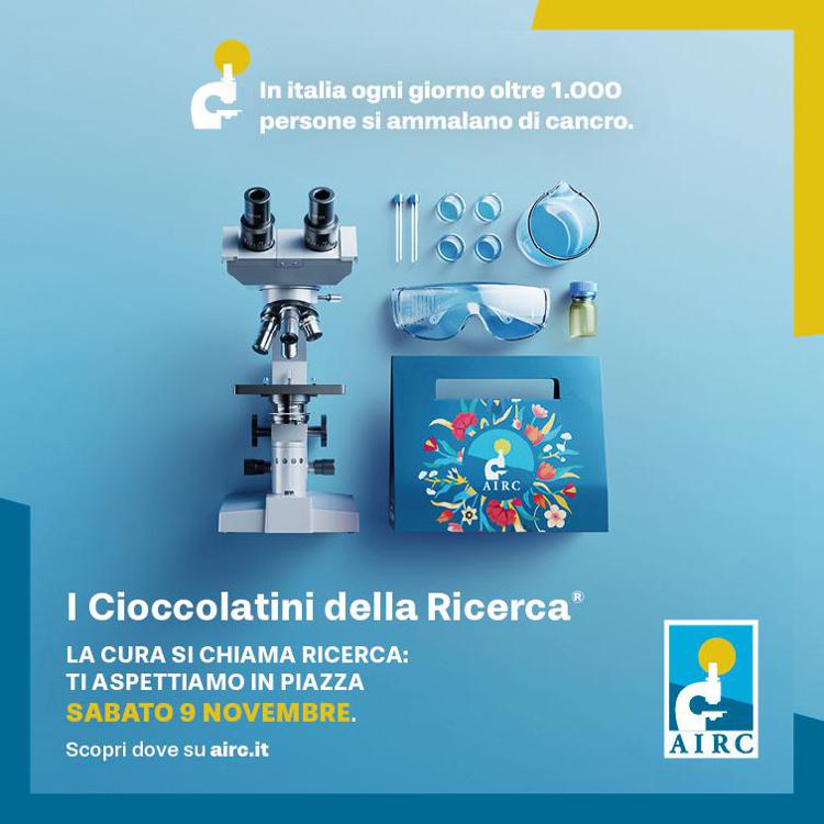 Airc, tornano i cioccolatini della ricerca sabato in 2mila piazze