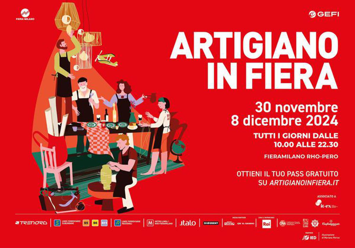 A Milano dal 30 novembre 'Artigiano in Fiera'