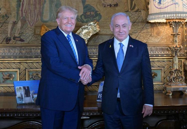 Donald Trump e Benjamin Netanyahu  - (Fotogramma)