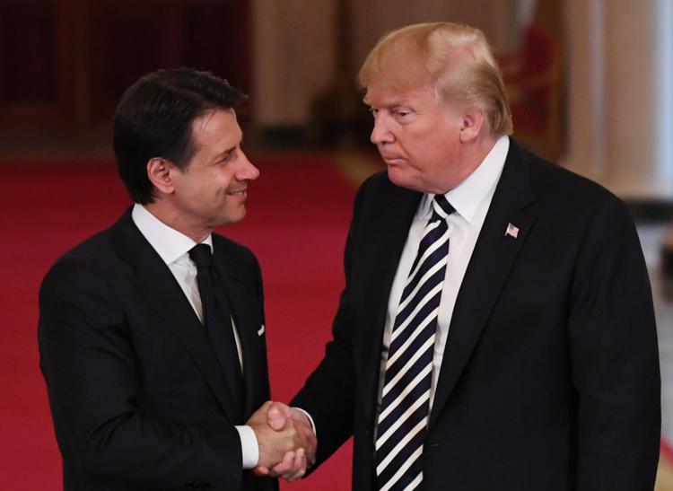 Conte e Trump - Fotogramma