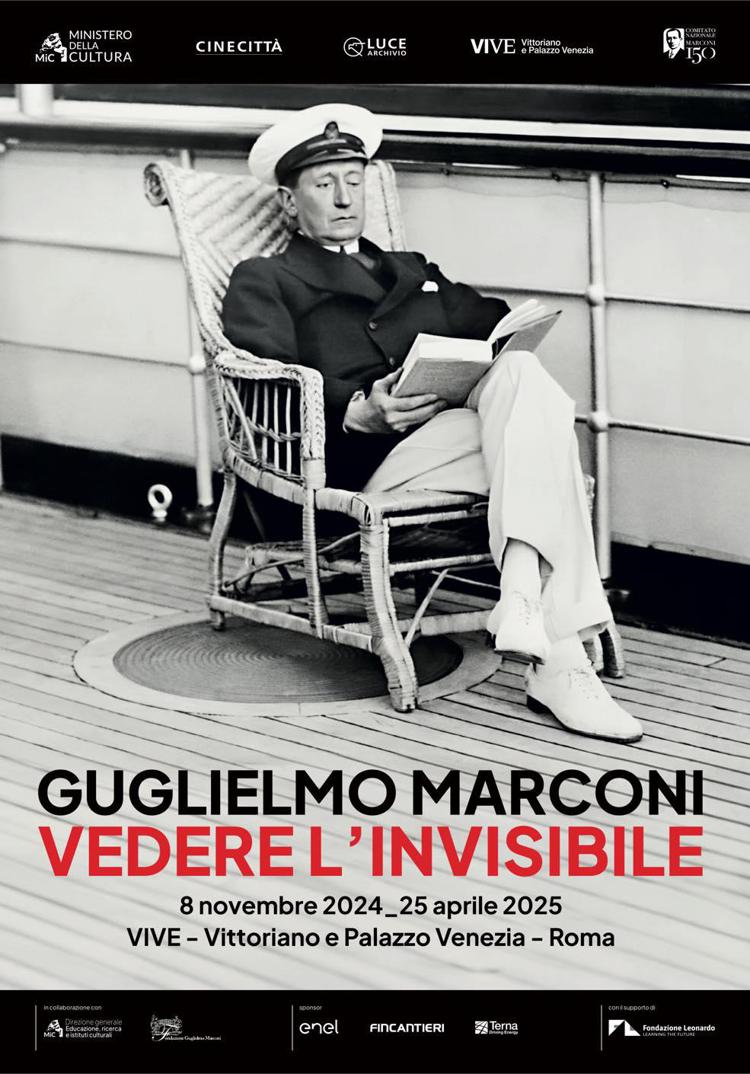 A Roma la mostra 'Guglielmo Marconi. Vedere l'invisibile'