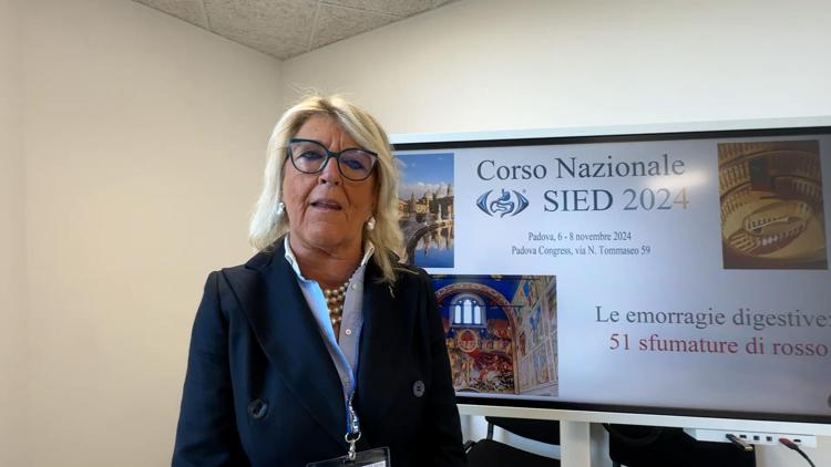 Maria Caterina Parodi, direttore dell'Uoc di Gastroenterologia ed endoscopia digestiva dell'ospedale policlinico San Martino di Genova e presidente Sied