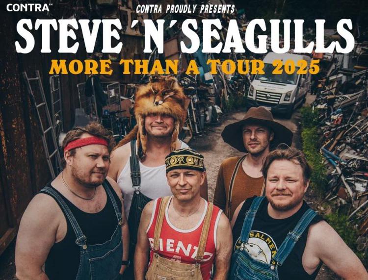 Steve'N'Seagulls, a marzo una data a Milano