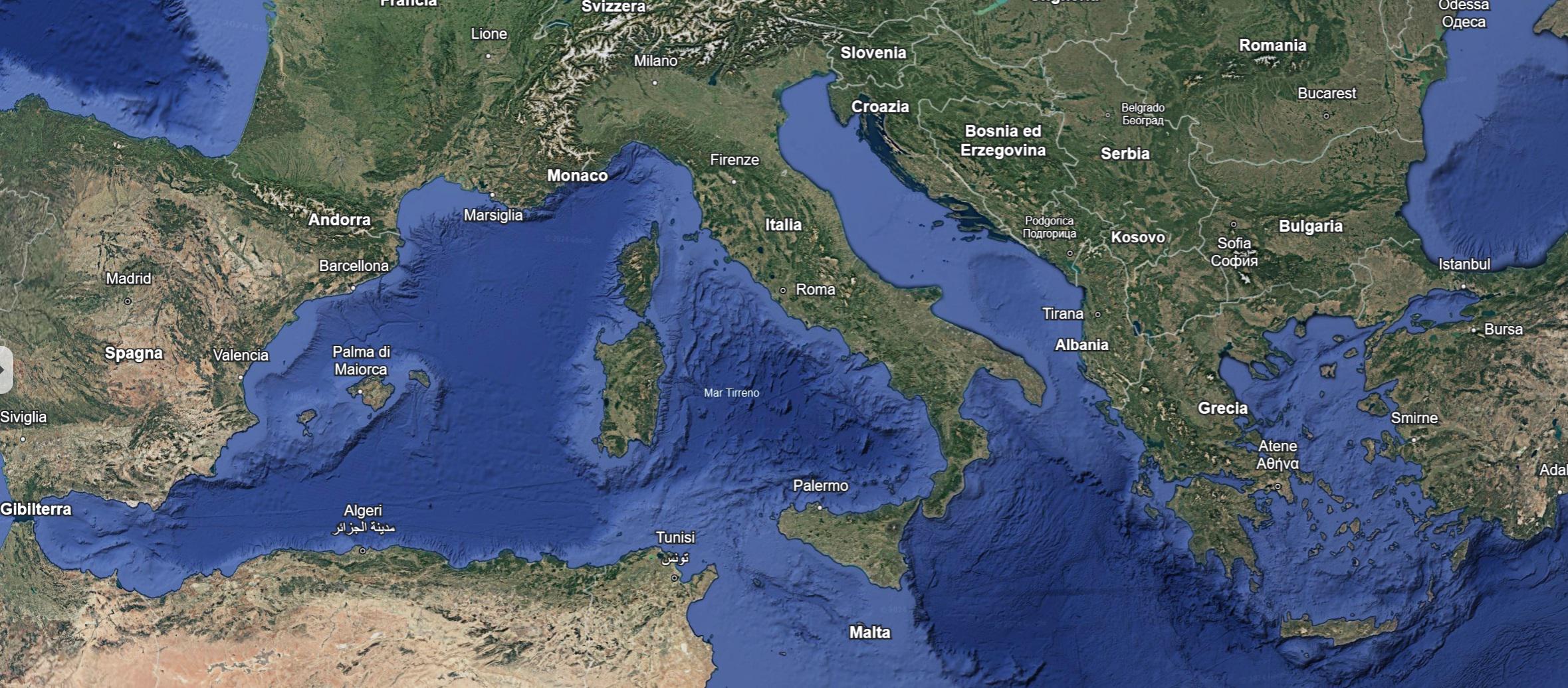 The Mediterranean Sea recorded a record increase in temperature in 2023