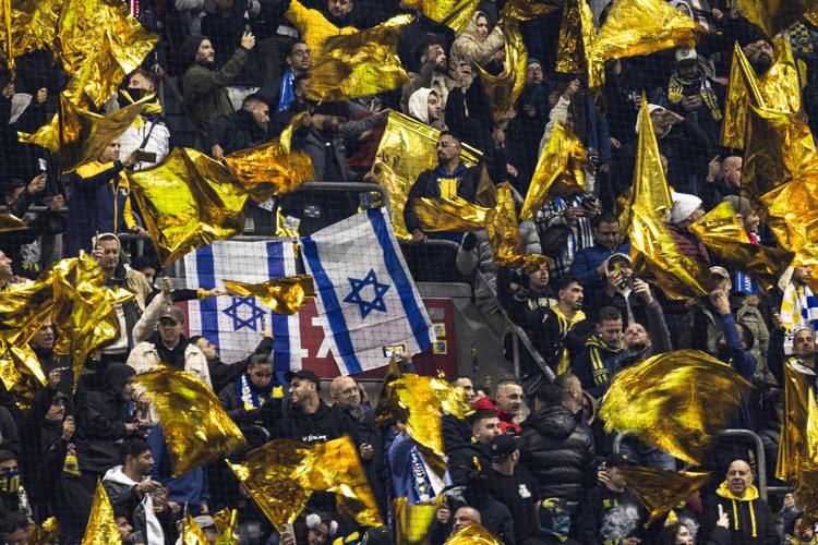 Tifosi del Maccabi  Tel Aviv (Afp)