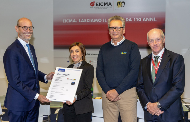 EICMA 2024 riceve la certificazione internazionale