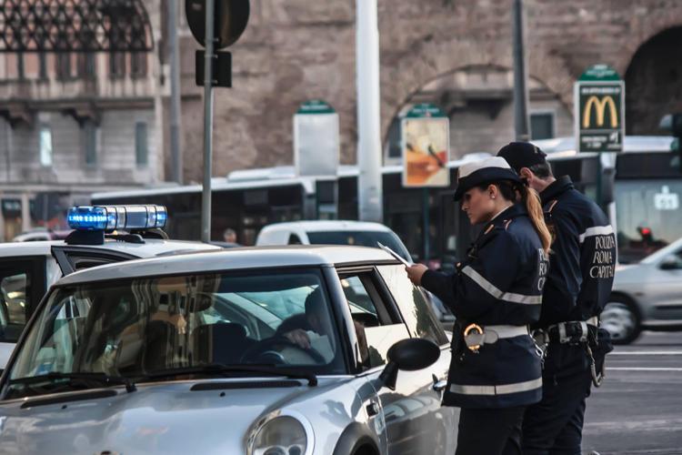 Polizia locale a Roma - Fotogramma