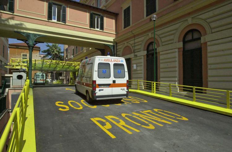 Pronto soccorso del Policlinico Umberto I di Roma (Fotogramma)