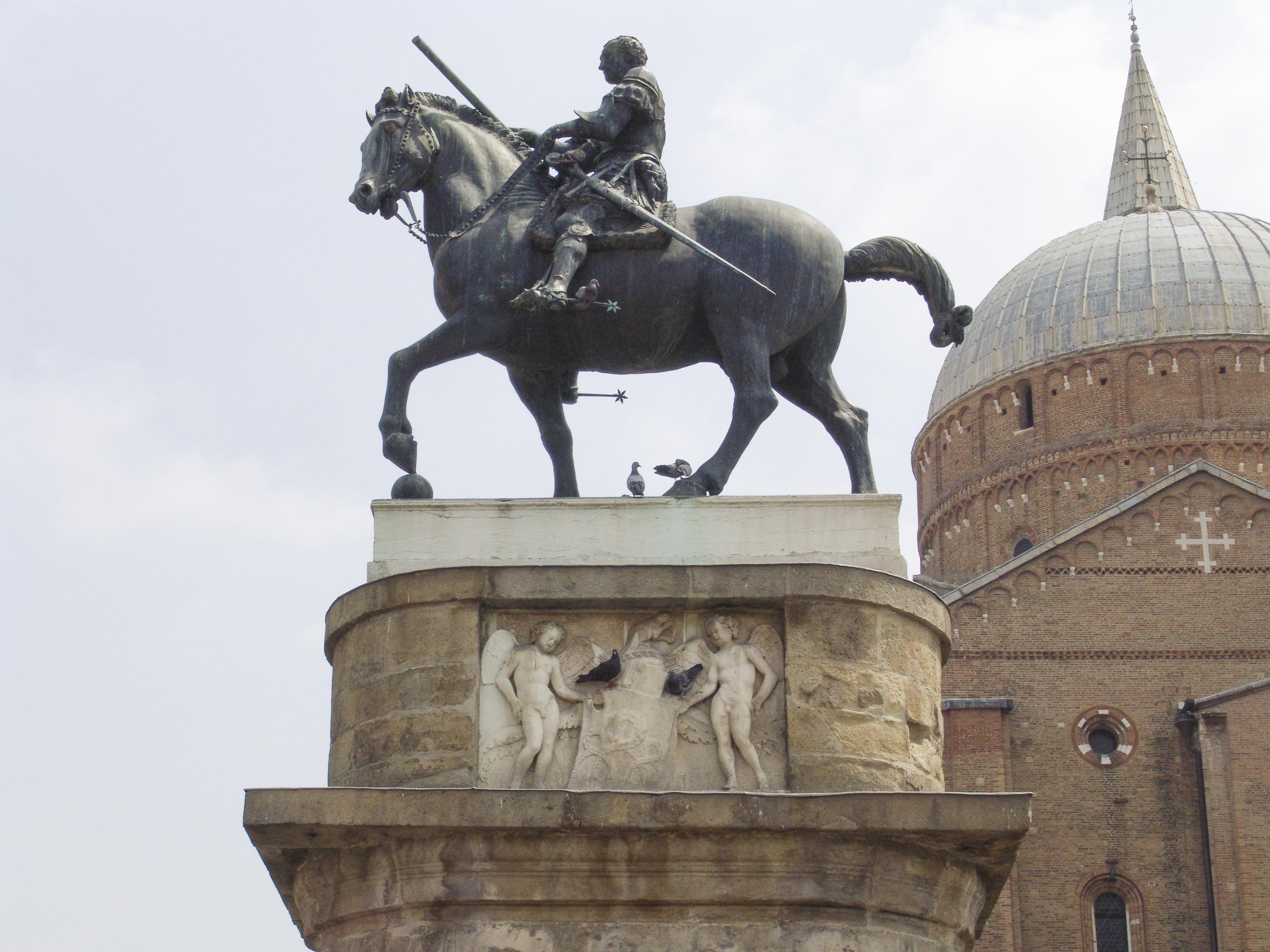 Restoration for Donatello’s equestrian monument in Gattamelata in Padua