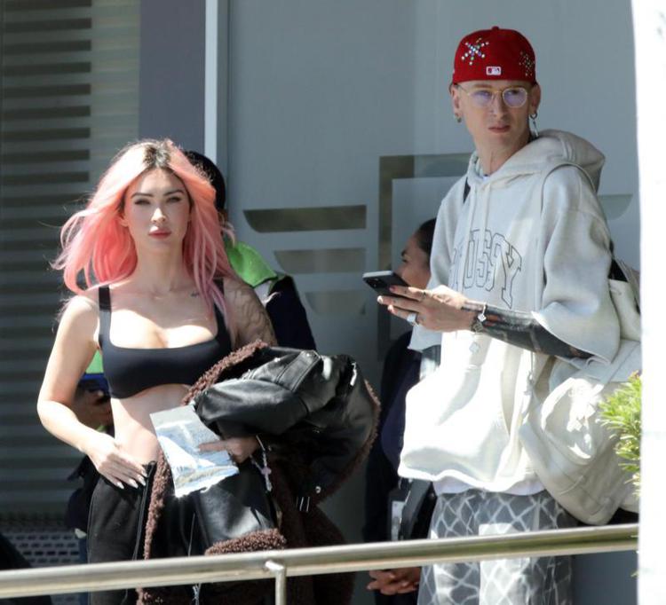 Megan Fox e Machine Gun Kelly - Fotogramma/IPA