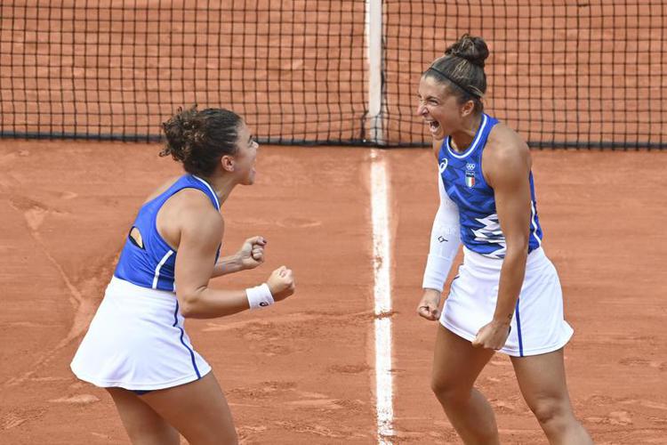 Jasmine Paolini e Sara Errani - Fotogramma