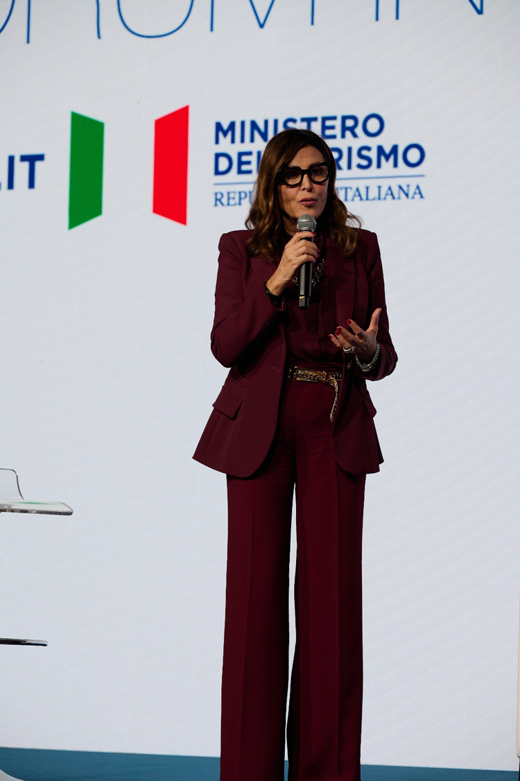 Il ministro del Turismo Daniela Santanchè