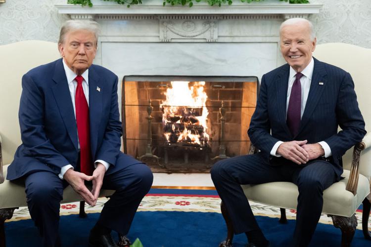 Donald Trump e Joe Biden (Afp)