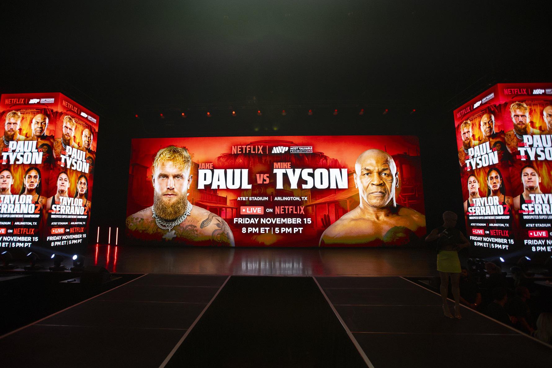 Jake Paul vs. Mike Tyson: The Epic Boxing Match on Netflix Saturday night