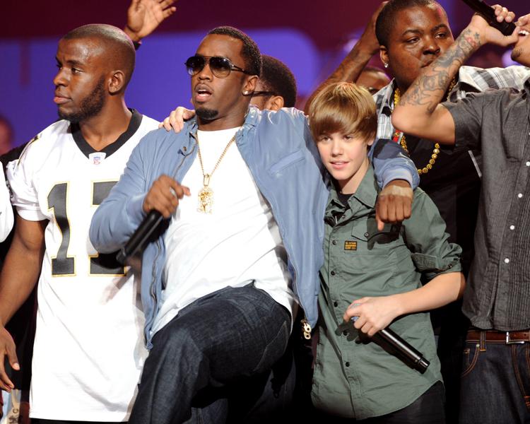 Puff Diddy e Justin Bieber - (Fotogramma)