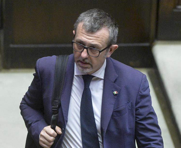 Il sottosegretario alla Giustizia Andrea Delmastro (Fotogramma)