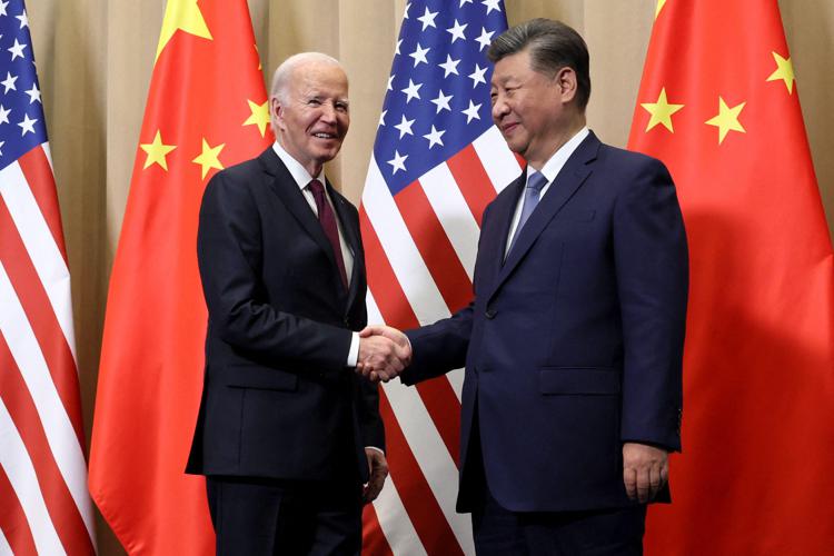 Joe Biden e Xi Jinping (Afp)