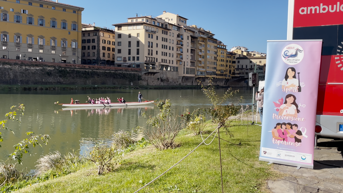 CardioBreast Dragon Boat, ultima tappa a Firenze