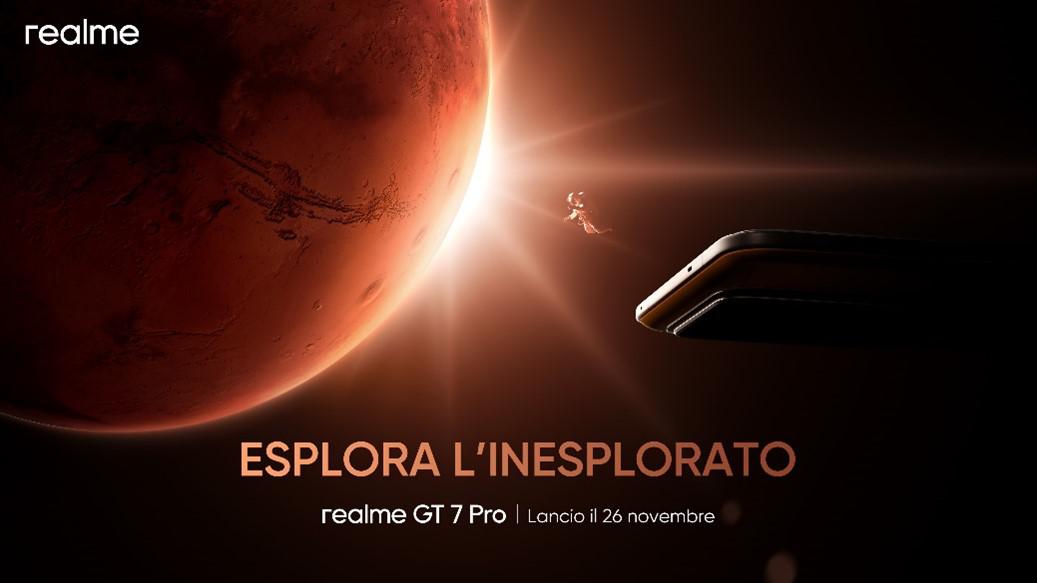 L'AI Performance Flagship realme GT 7 Pro a Milano per il lancio europeo