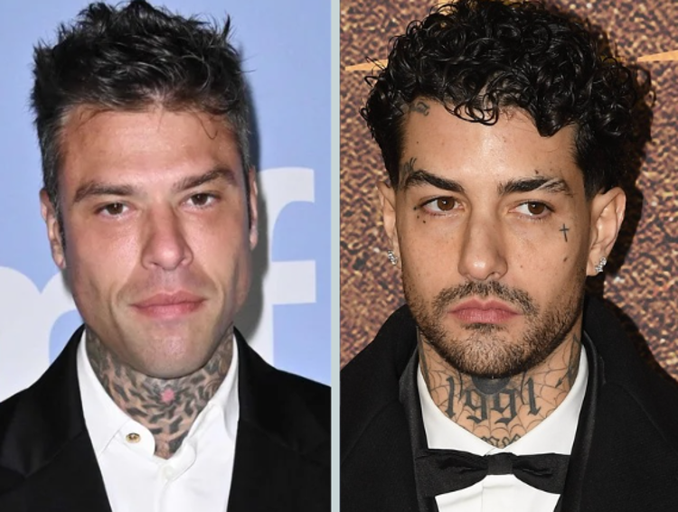 Fedez e Tony Effe - Agenzia Fotogramma