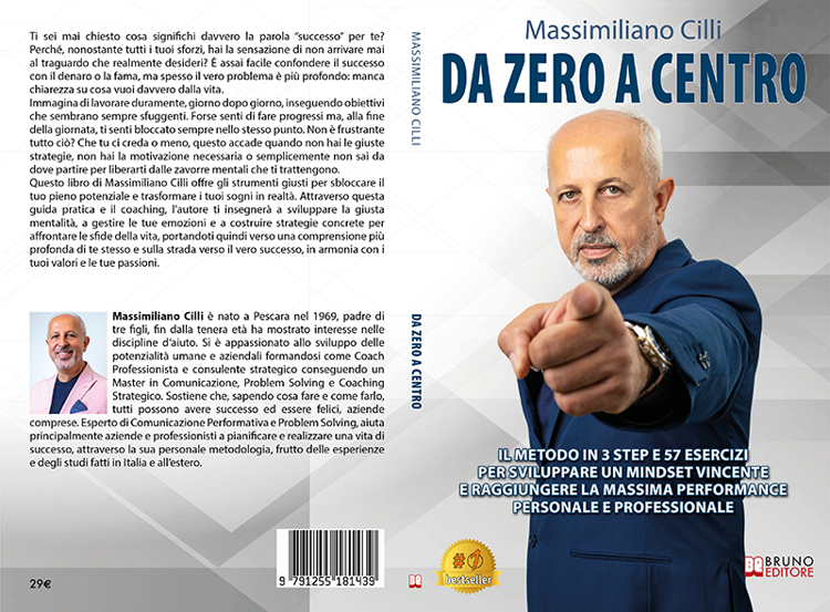 Massimiliano Cilli, Da Zero a Centro: il Bestseller su come sviluppare un mindset vincente con piccoli cambiamenti quotidiani