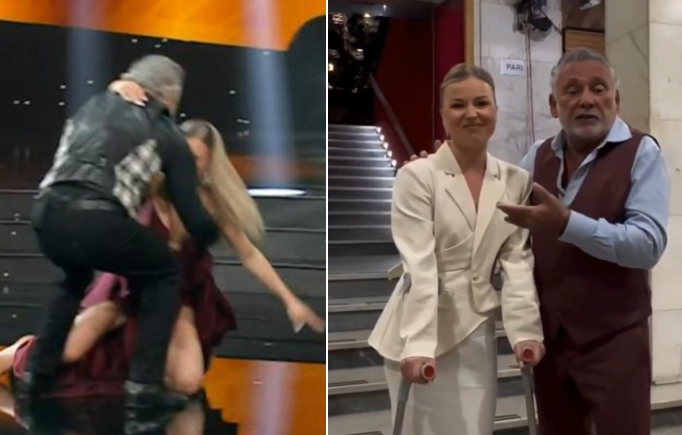 Ballando con le Stelle, le condizioni di salute di Anastasia Kuzmina: "Legamento lesionato"