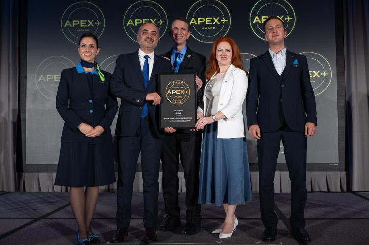 AJet vince il premio internazionale di APEX