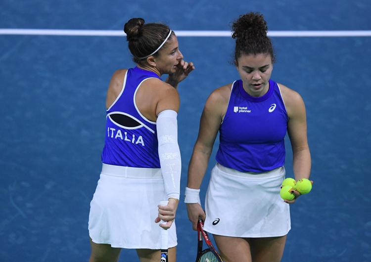 Jasmine Paolini e Sara Errani - Afp