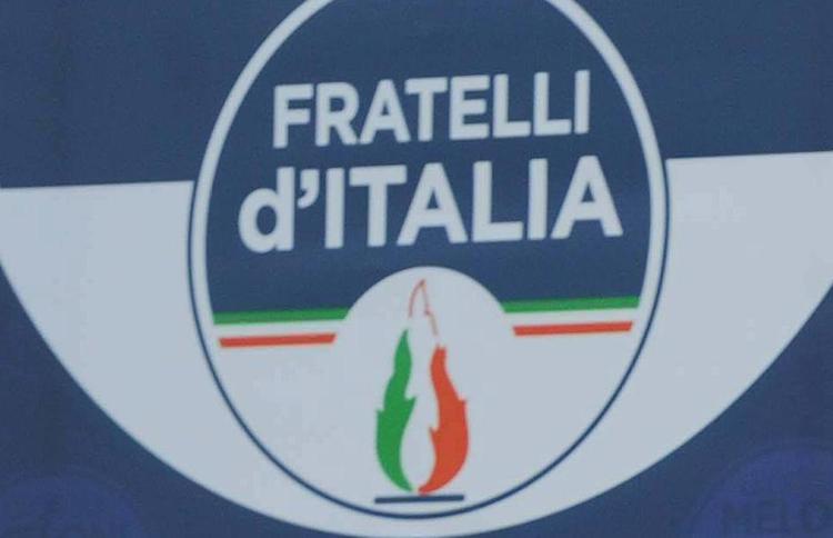 Simbolo di Fratelli d'Italia (Fotogramma)