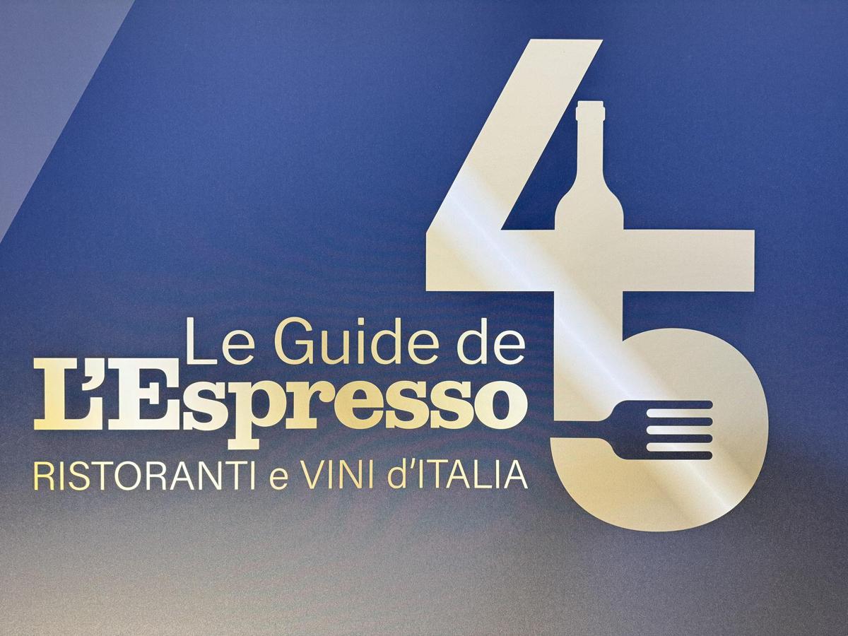 Le Guide de L'Espresso celebrano i 45 anni dalla prima edizione