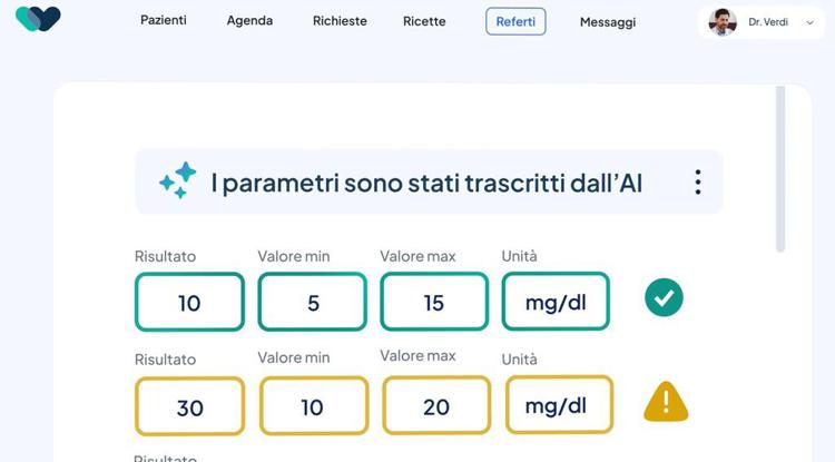 Referti AI - Elty di DaVinci Salute 