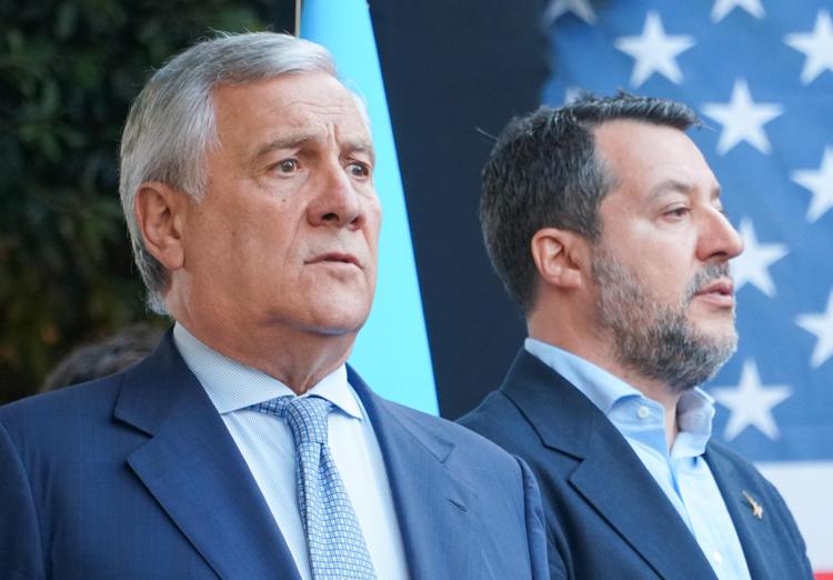 Antonio Tajani e Matteo Salvini - Fotogramma