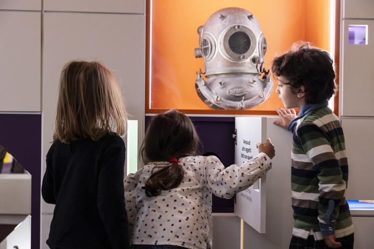 Uno degli ambienti di Playlab (Foto Museo nazionale della Scienza e della Tecnologia Leonardo da Vinci)