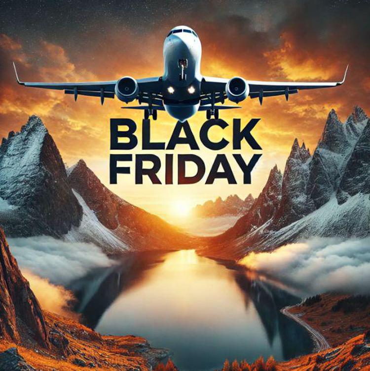 Viaggia con le offerte del Black Friday