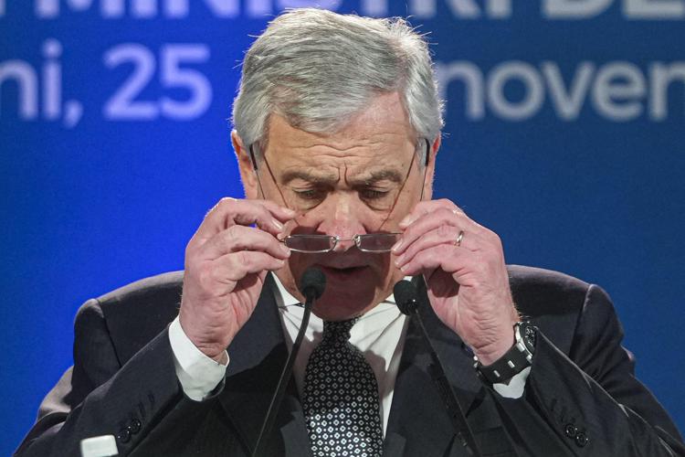 Antonio Tajani - Afp